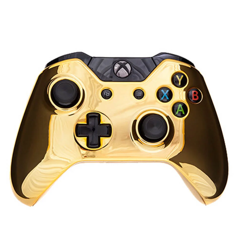 Manette Sans Fil Xbox One - Édition Chrome Gold Image 1