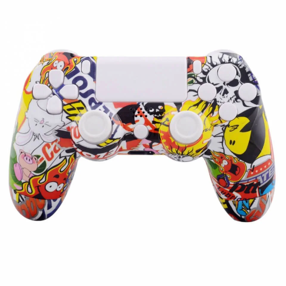 Manette Sony Playstation 4 Dualshock 4 - Stickerbomb White Image 1