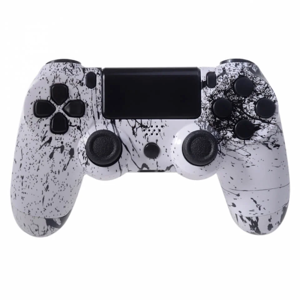Manette Sony Playstation 4 Dualshock 4 - White Splatter Image 1
