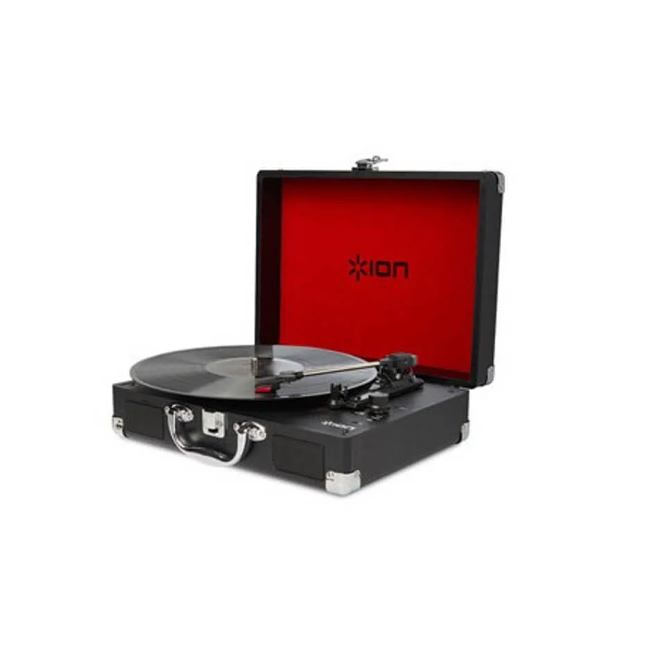ION Audio Vinyl Portable USB Turntable - Black Image 1