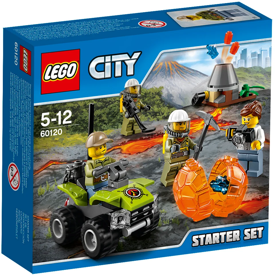LEGO City: Ensemble de démarrage du volcan (60120) Image 1