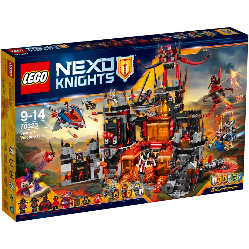 LEGO Nexo Knights: Le repaire volcanique de Jestro (70323) Image 1