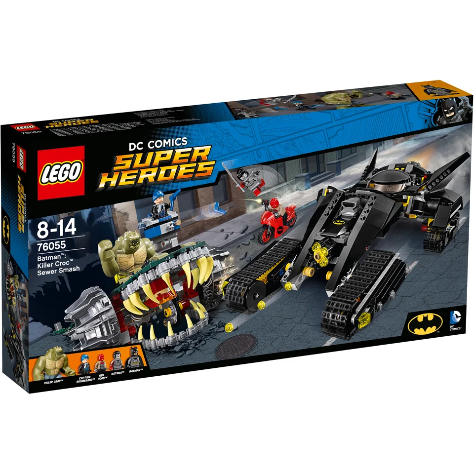 LEGO Superheroes: dans les égouts avec Killer Croc' (76055) Image 1