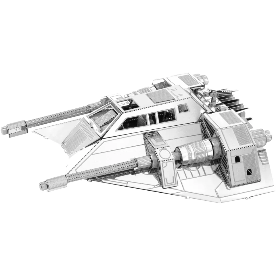 Metal Earth Fascinations Star Wars Snowspeeder Modèle réduit 3D en métal Image 1