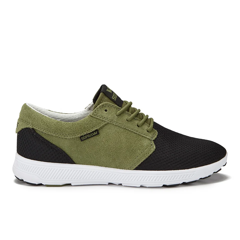 Baskets Homme Supra Hammer Run - Olive - UK 6 - Green/Black Image 1