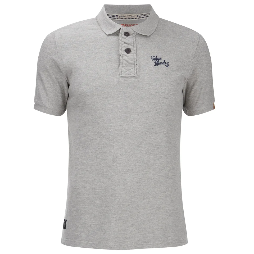 Polo Tokyo Laundry pour Homme Rochester -Gris Clair - S - Gris Image 1