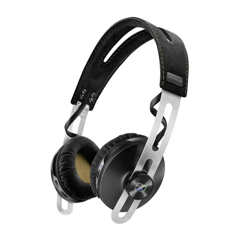 Sennheiser Momentum 2.0 On-Ear Wireless Bluetooth Headphones - Black Image 1