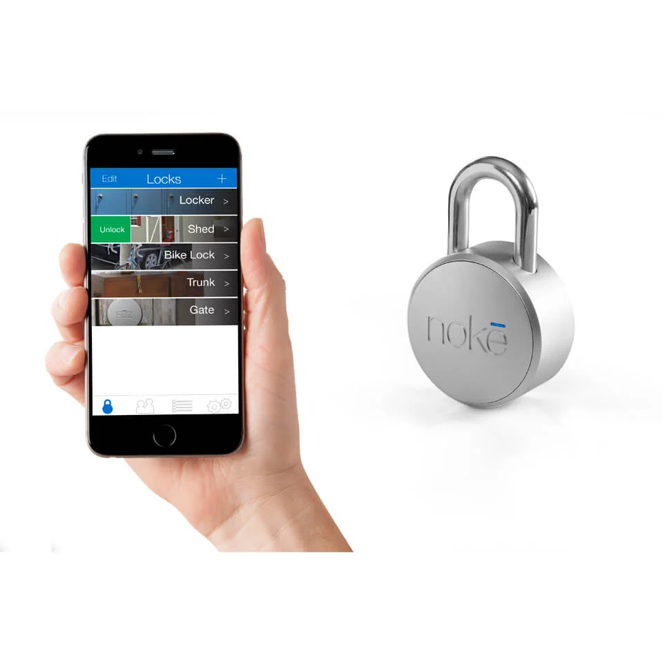 Noke Cadenas Connecté - Argent Image 1