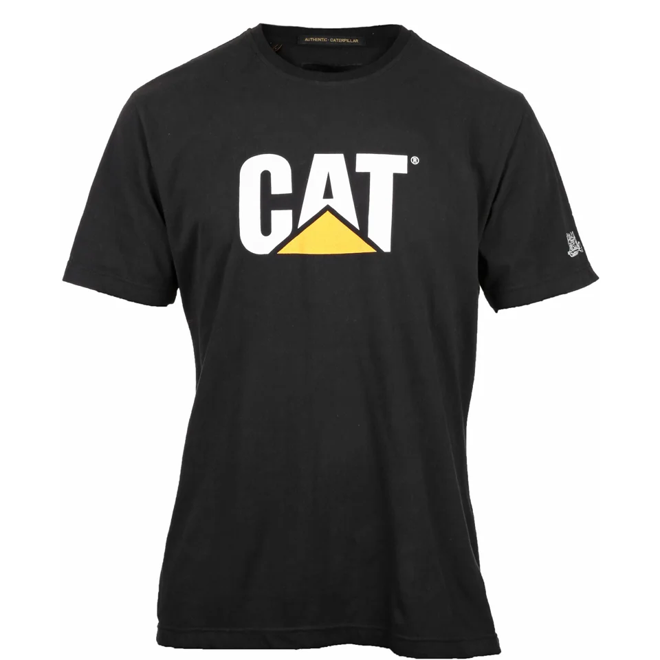 T-Shirt Homme Caterpillar Classique -Noir - XXXL - Noir Image 1