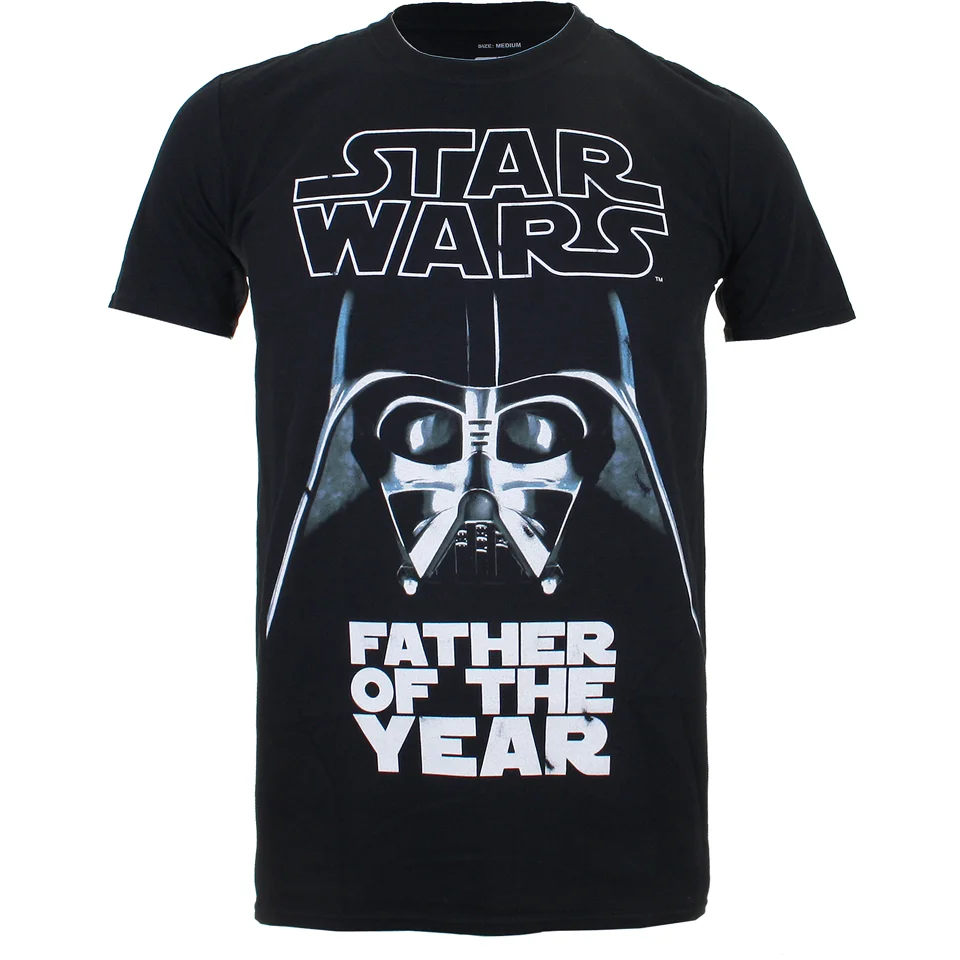T-Shirt Homme Star Wars Père of the Year - Noir - S - Noir Image 1