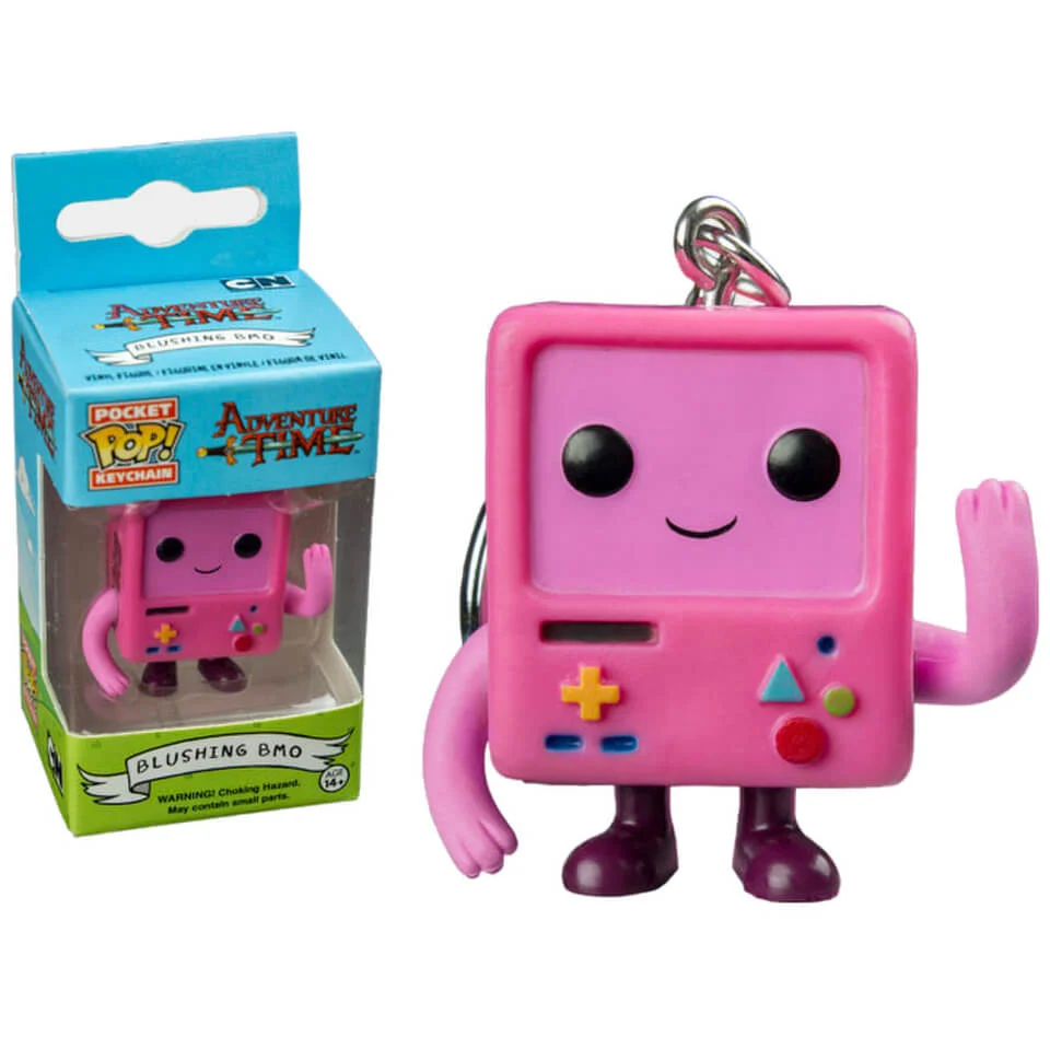 Porte-Clés Pocket Pop! Blushing Pink BMO Adventure Time Image 1