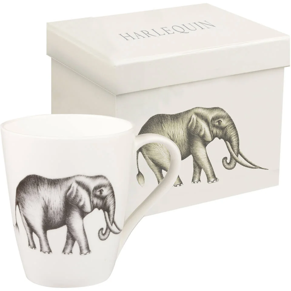 Tasse Cadeau Harlequin Eléphant - Ivoire Image 1