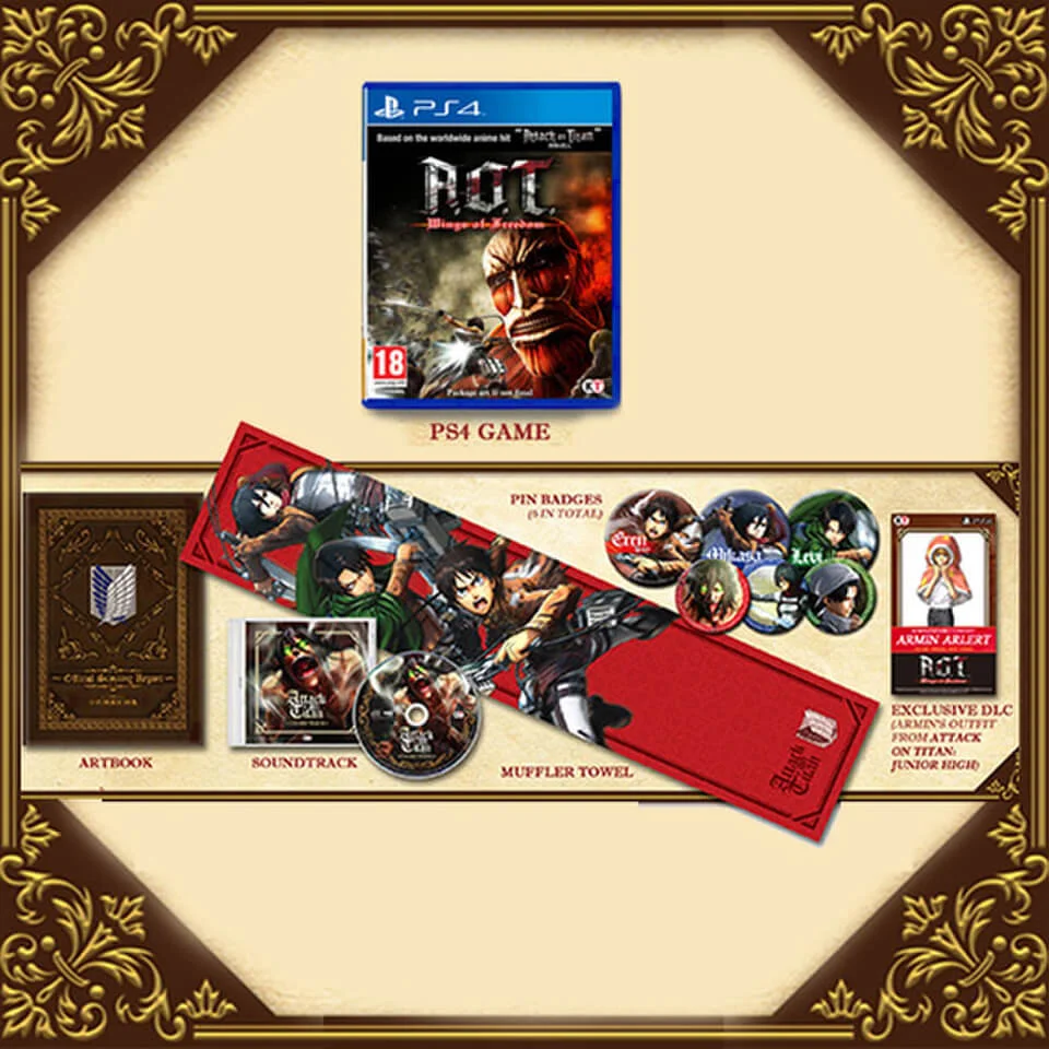 A.O.T. Wings of Freedom Édition Collector Treasure Box Image 1