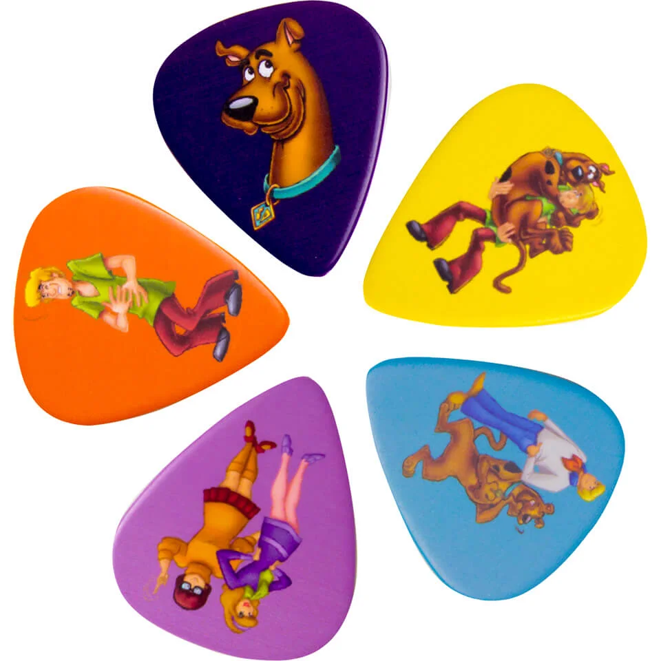 Lot de 5 Médiators Scooby-Doo! Image 1
