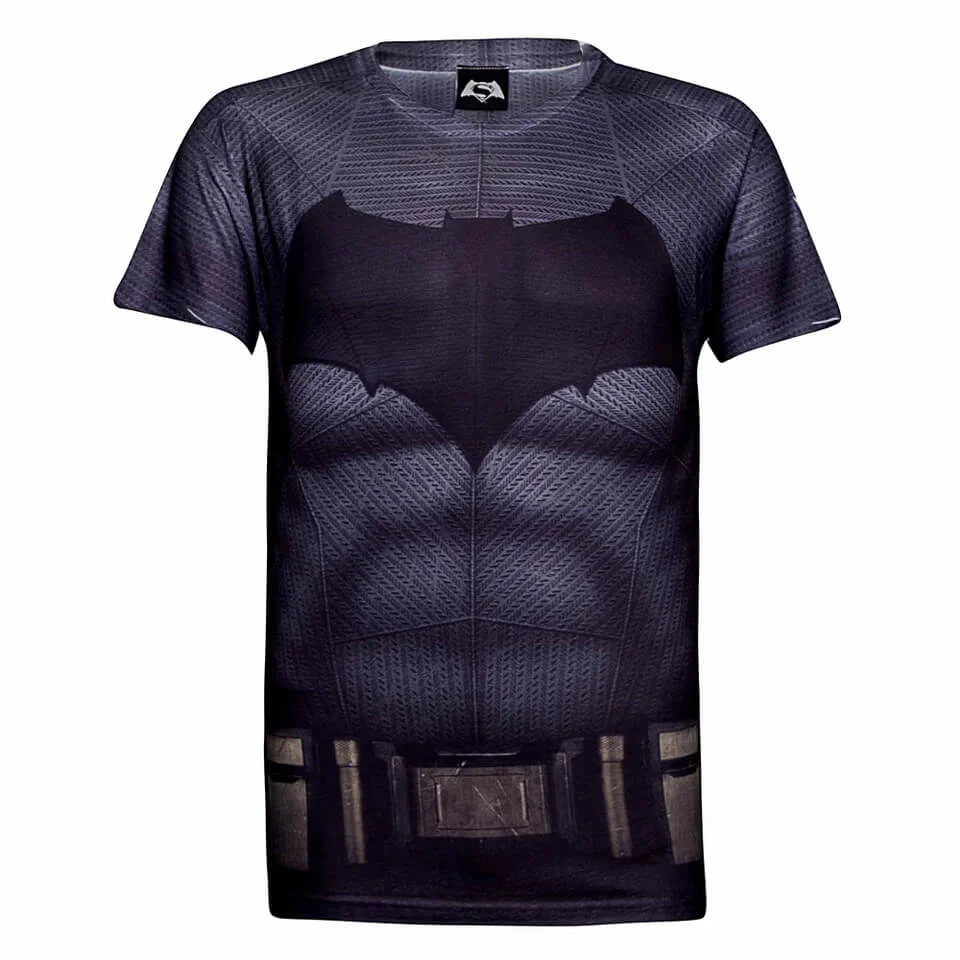 T-Shirt Homme DC Comics Batman Muscle - Gris - S - Gris Image 1