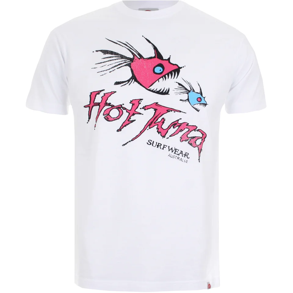 T-Shirt Homme Hot Tuna Nom Nom -Blanc - S - Blanc Image 1
