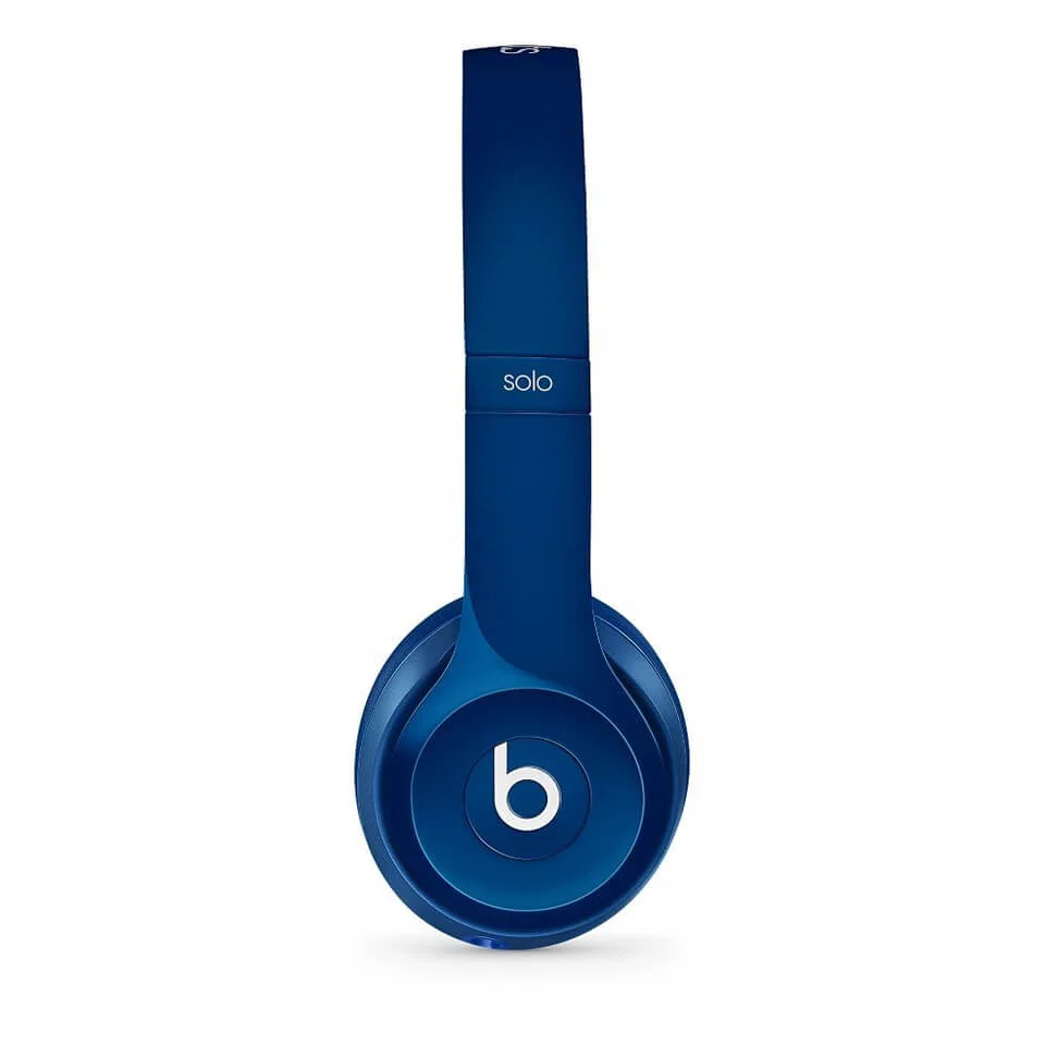 Beats by Dr. Dre: Solo2 On-Ear Headphones - Blue (Manufacturer Refurbished) Image 1