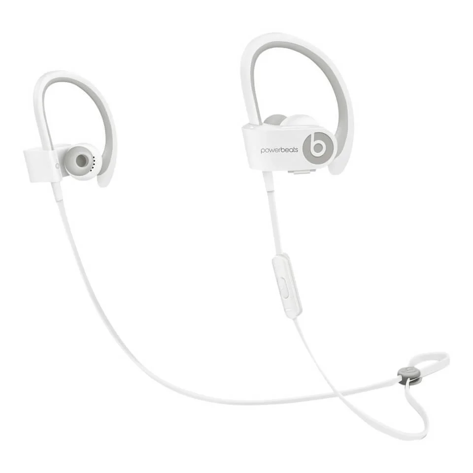 Beats by Dr. Dre: Powerbeats 2 Wireless Active Collection Earphones - White Sport (Manufacturer Refurbished) Image 1
