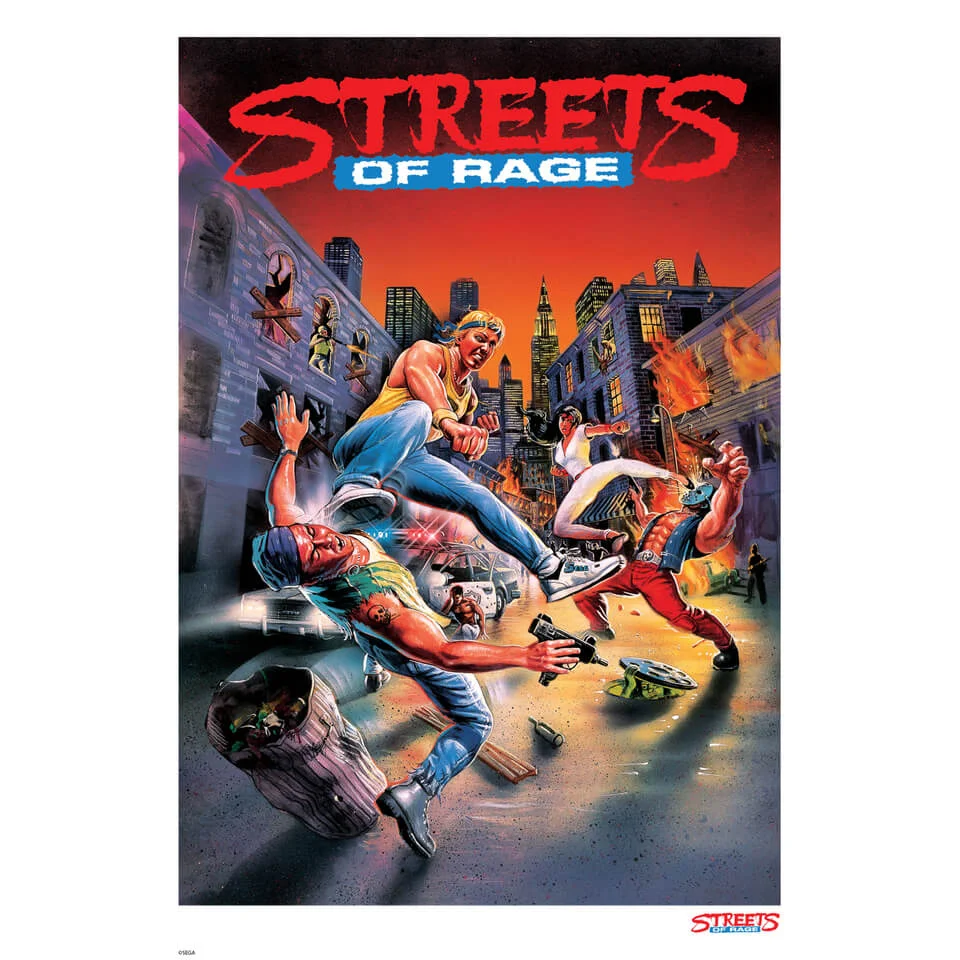 Affiche Impression Giclée Streets of Rage - Édition Limitée Image 1