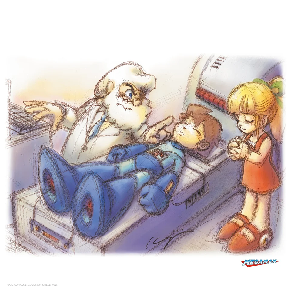 Affiche Megaman - Fine Art Image 1