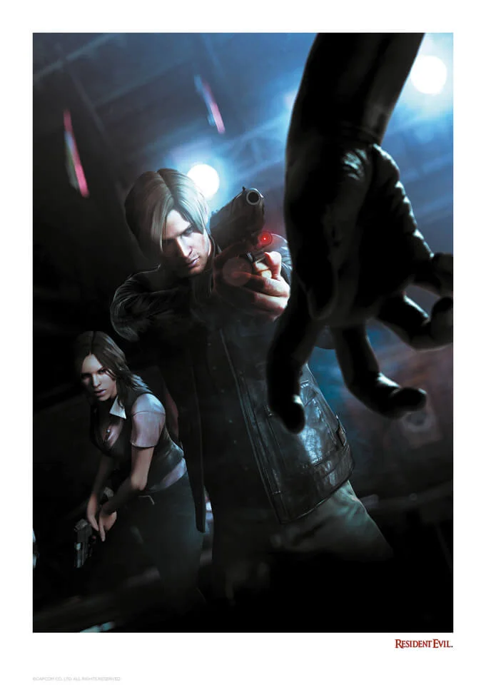 Resident Evil 'Bio Hazard' Art Print - 16.5 x 11.7 Image 1