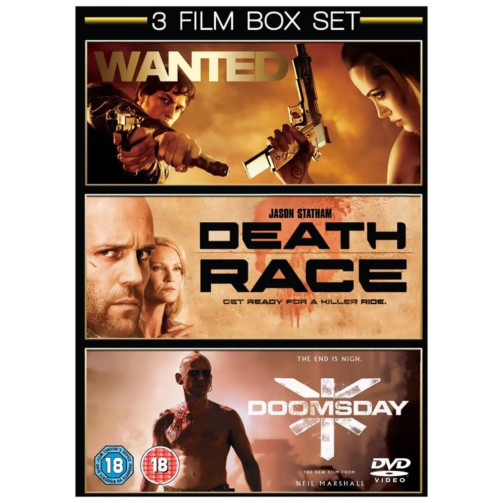 Wanted / Death Race / Doomsday Image 1