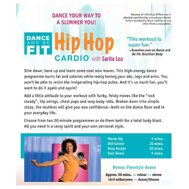 Dance and be Fit: Hip Hop