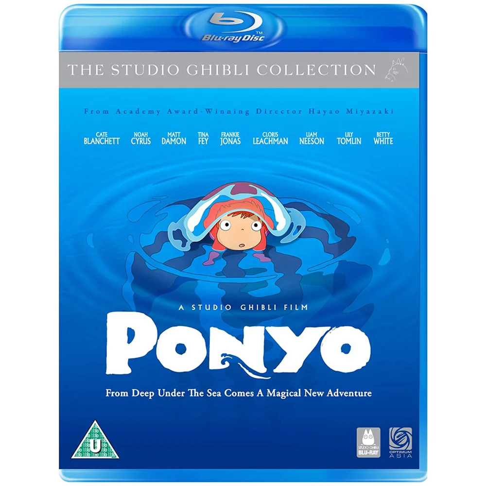 Ponyo Blu Ray / Dvd Combi Pack Image 1