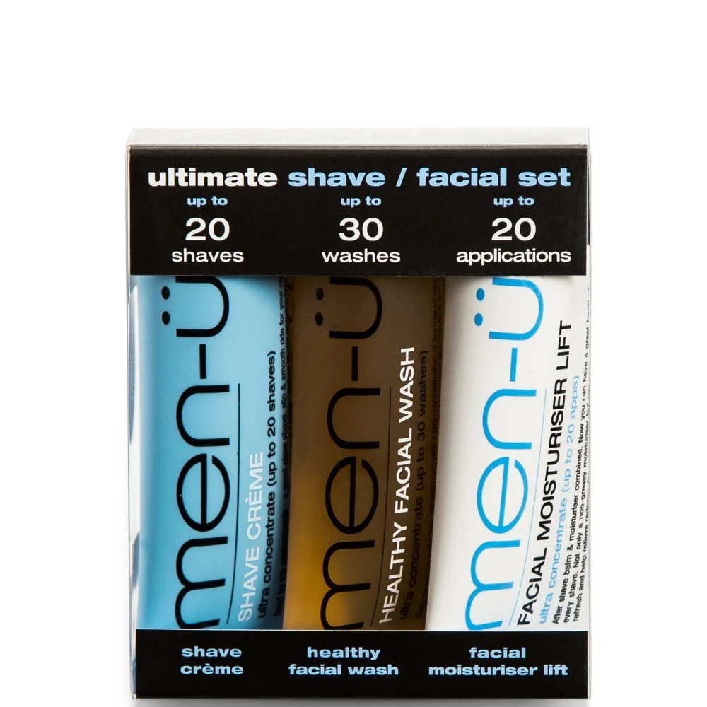 Coffret visage Ultimate Shave men-ü - 15 ml (3 produits) Image 1