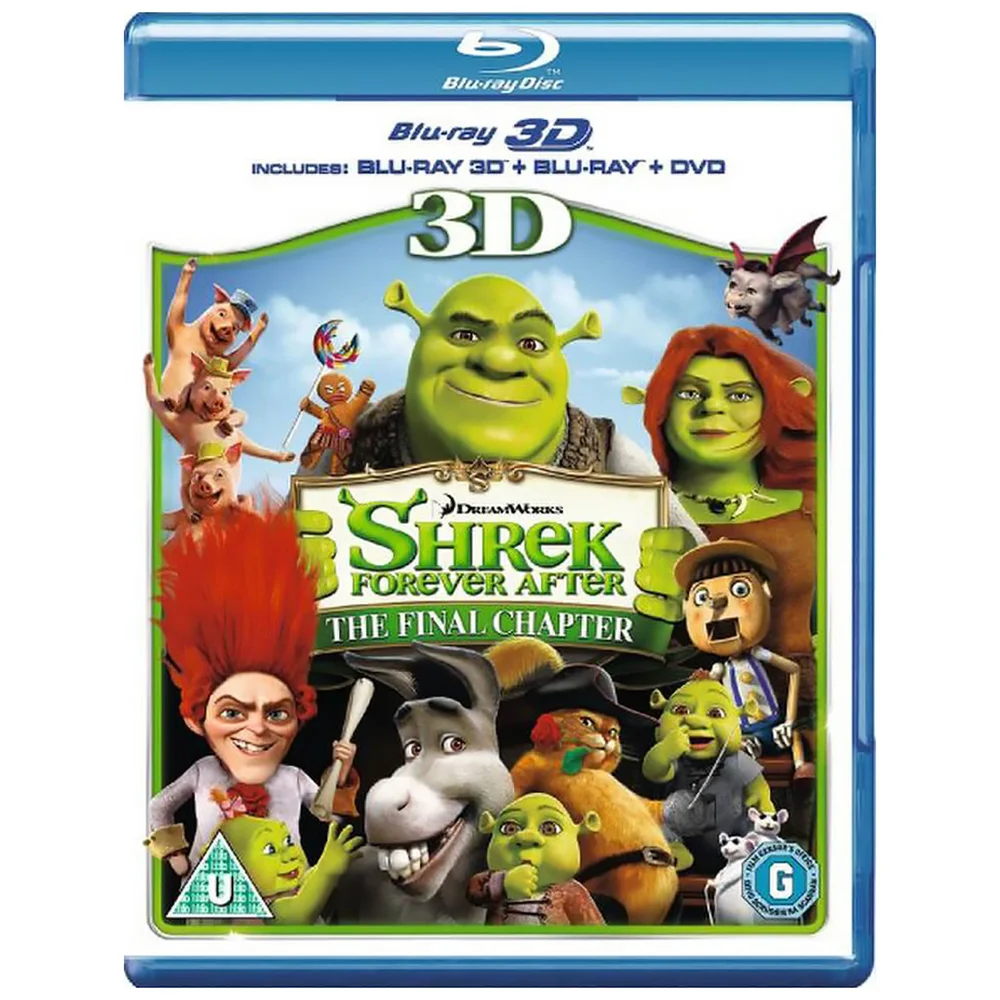 Shrek Forever After 3D (Blu-Ray 3D, Blu-Ray 2D et DVD) Image 1