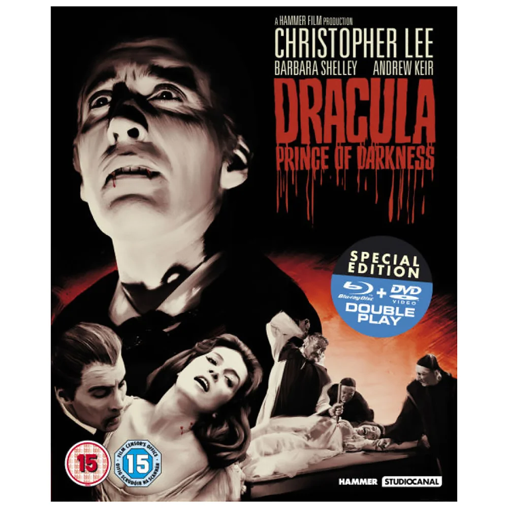 Dracula Prince of Darkness - Double Play (Blu-Ray and DVD) Image 1