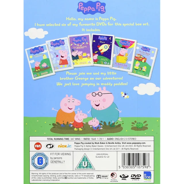 Coffret tête de cochon Peppa Pig