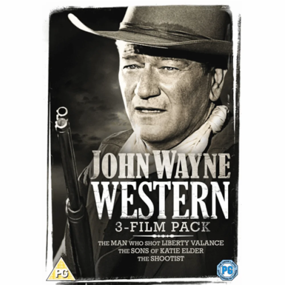John Wayne Western Triple Image 1