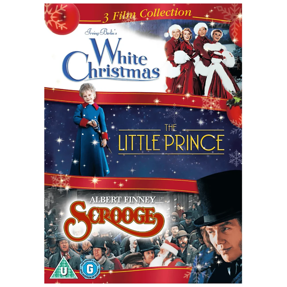 Pack triple de Noël - Noël blanc / Le Petit Prince / Scrooge Image 1