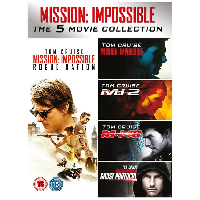 Mission Impossible - 1-5 Boxset