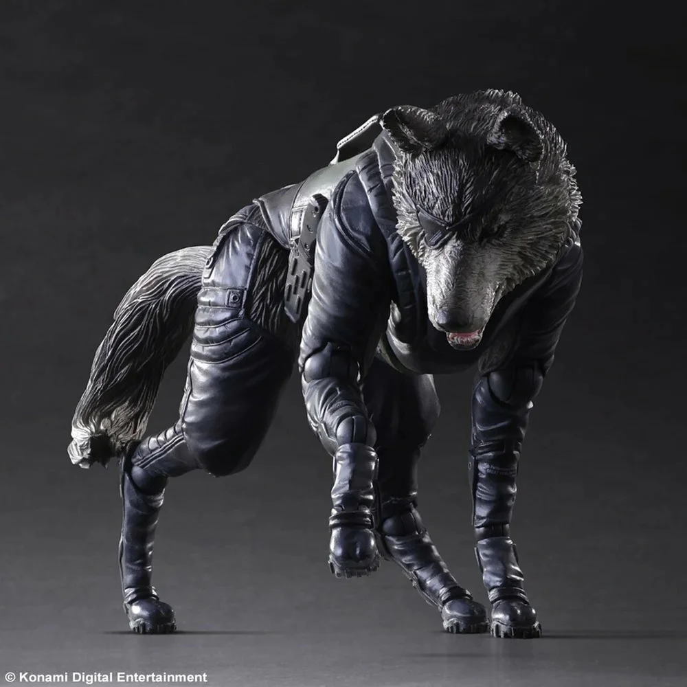 Square Enix Metal Gear Solid V The Phantom Pain D-Dog Play Arts Kai Figure Image 1