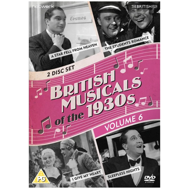 British Musicals of the 1930s Vol. 6 (Facing the Music/Sleepless Nights/A Star Fell from Heaven/The Student's Romance)