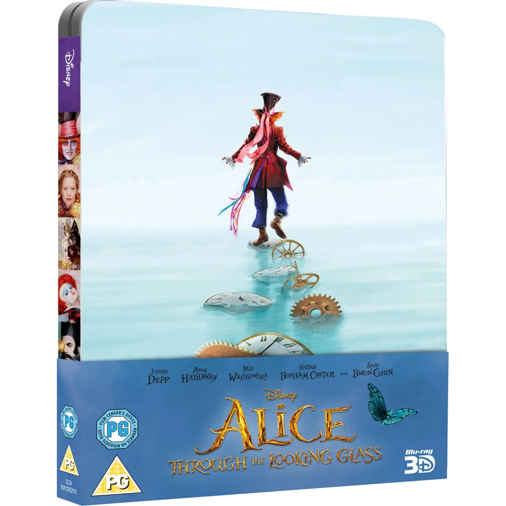 Alice de l'autre côté du miroir 3D (+ Version 2D) - Steelbook Exclusif Limité pour Zavvi (Édition UK) Image 1