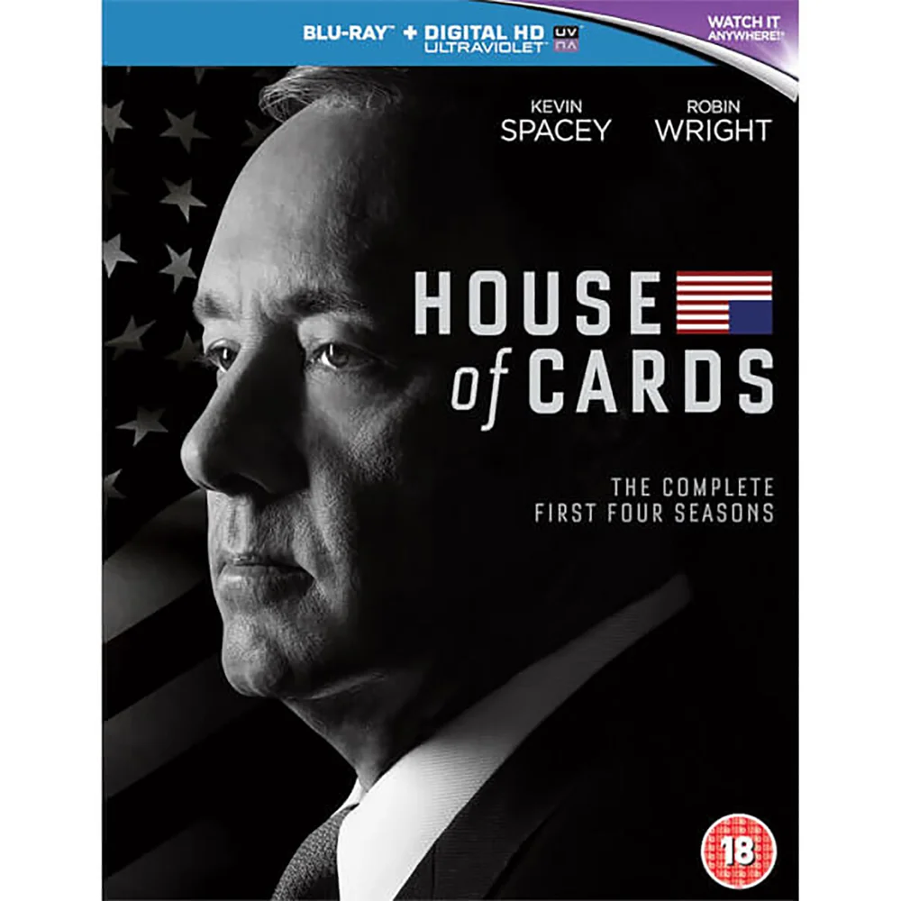 House of Cards : Saisons 1-4 - étiquette rouge Image 1
