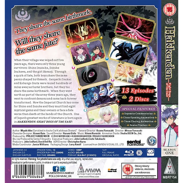 Hakkenden: Eight Dogs Of The East - Season 1