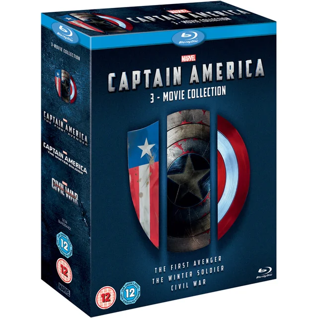Captain America 1-3 Coffret