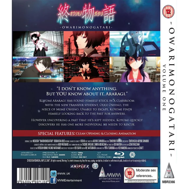 Owarimonogatari - 1ère Partie