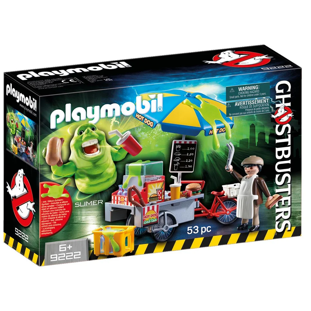 Bouffe-tout avec stand de hot-dog Ghostbusters™ (9222) -Playmobil Image 1