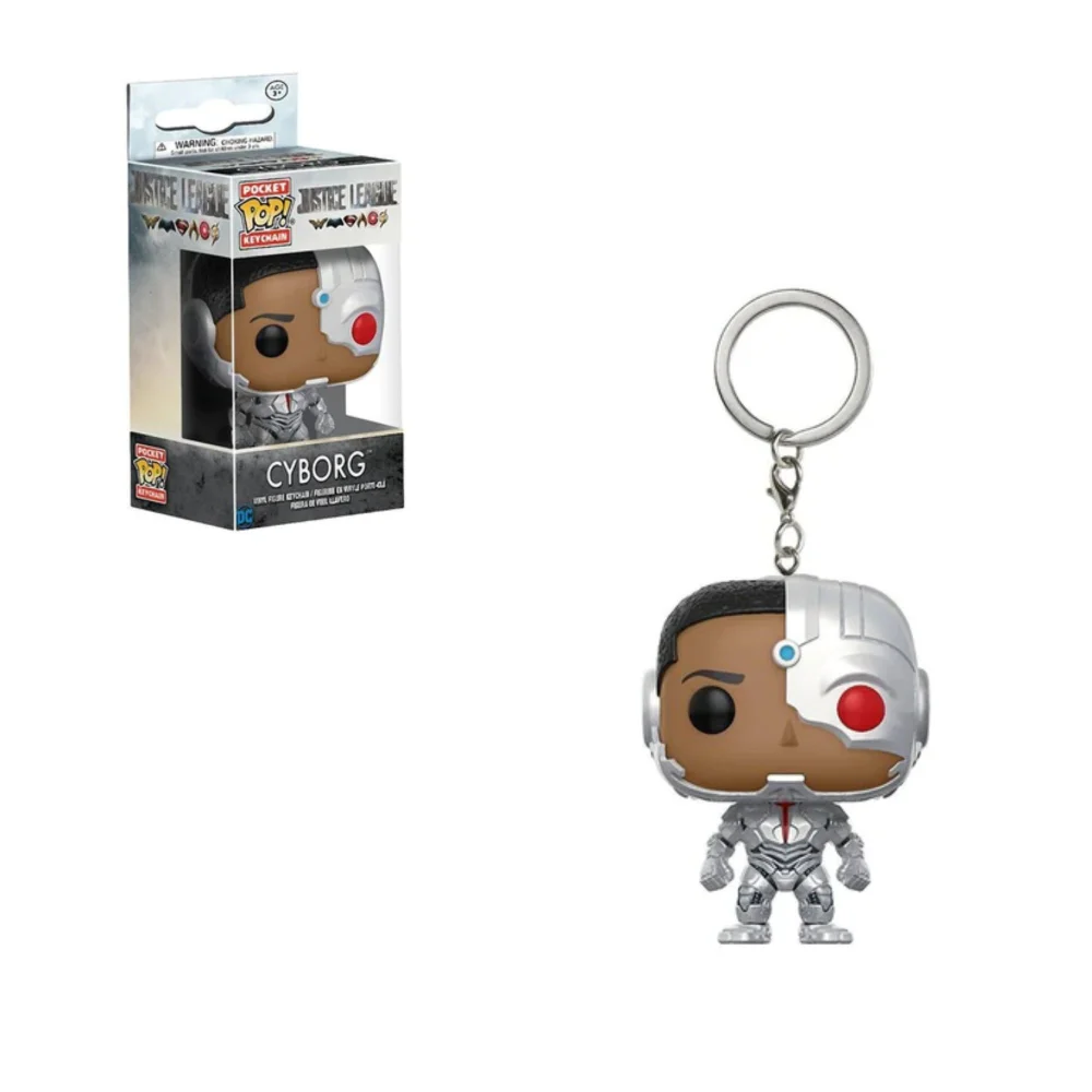 Porte-Clef Pocket Pop! Cyborg - Justice League Image 1
