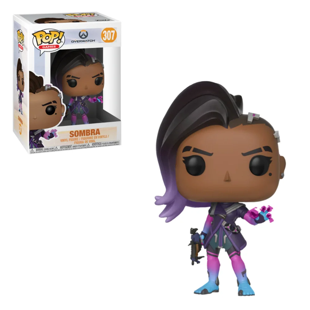 Overwatch Sombra Pop! Figurine en vinyle Image 1
