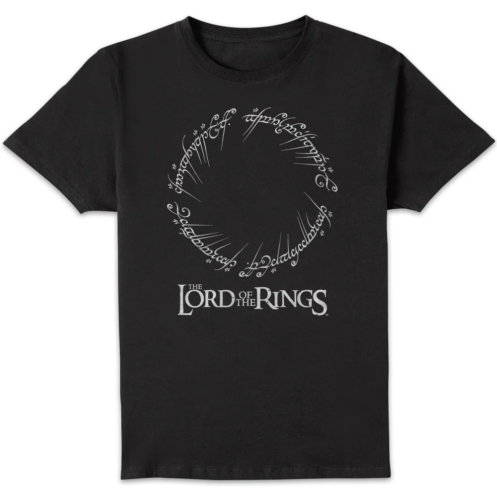 T-Shirt Homme Le Seigneur des Anneaux - Noir - S Image 1