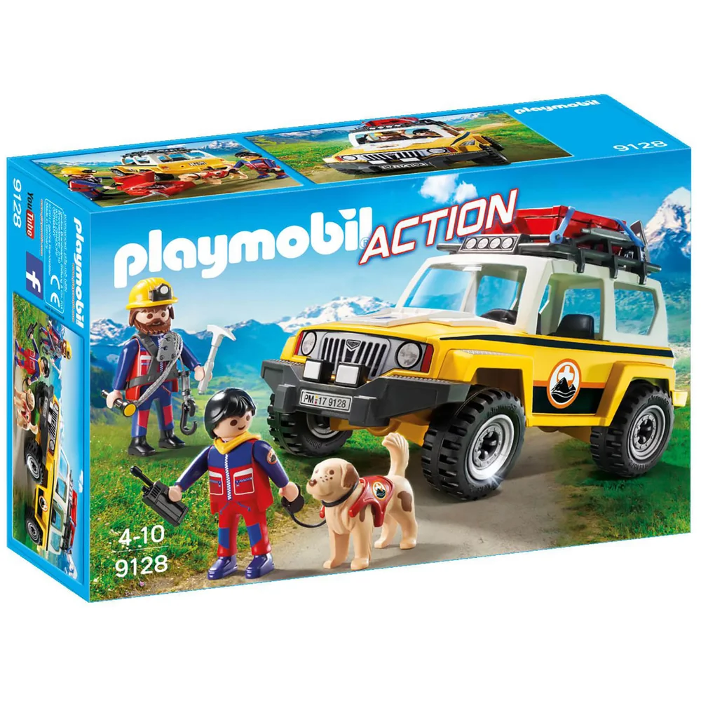 Playmobil Mountain Rescue Truck (9128) Image 1