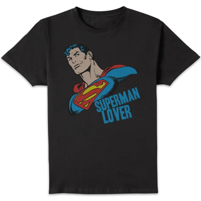 T-Shirt Homme Superman Lover (DC Comics) - Noir