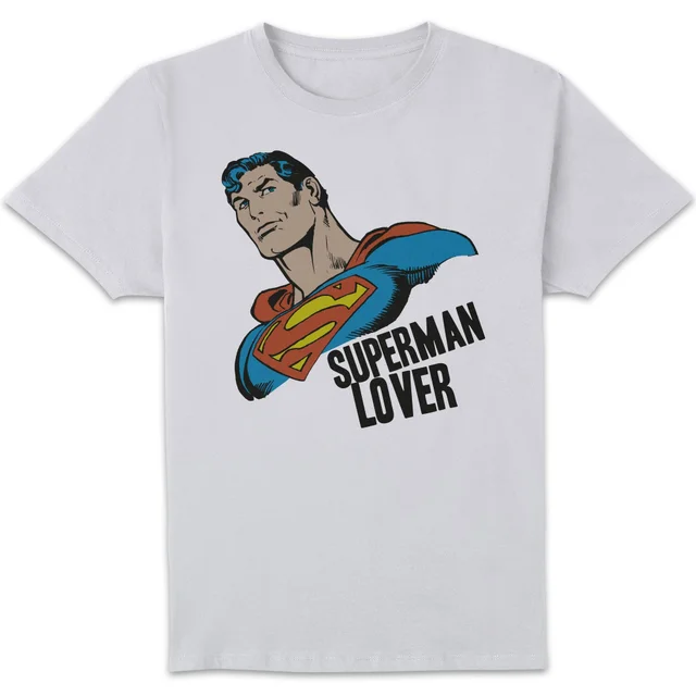T-Shirt Homme Superman Lover (DC Comics) - Blanc