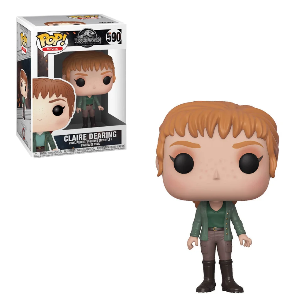 Jurassic World 2 Claire Pop! Figurine en vinyle Image 1